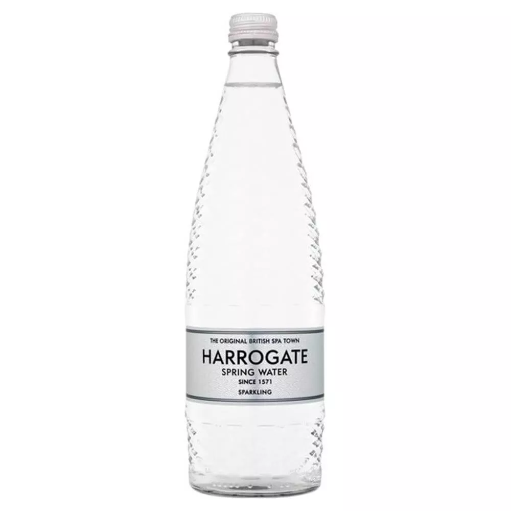 Harrogate Spa Spring Sparkling Water Glass Bottle 330ml